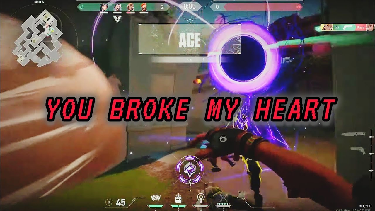 you broke my heart💔 (Valorant montage)