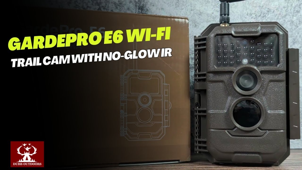 Камера GardePro E6 Wi-Fi Trail Cam с ИК-подсветкой No Glow