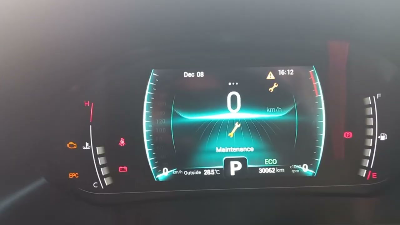 Chery T4 & T7 maintenance reset