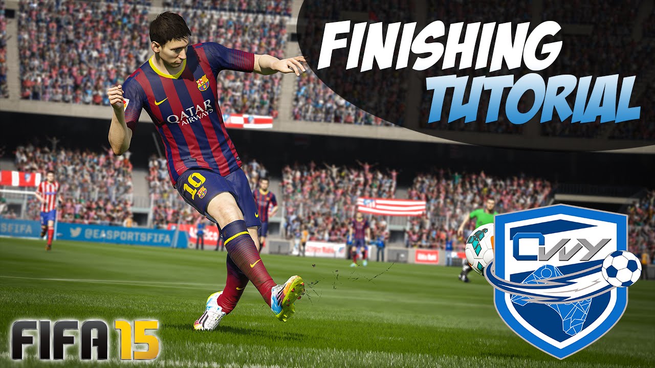 FIFA 15 FINISHING TUTORIAL / THE DOUBLE TAP TRICK / HOW TO SCORE EASY GOALS