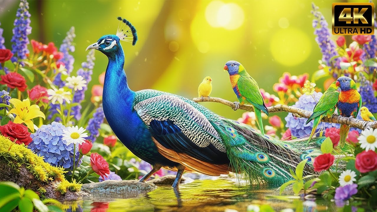 🌿 Healing Bird Songs from Nature 🕊️ Soothing Bird Sounds for Deep Relaxation, Calm Mind | 4K ASMR
