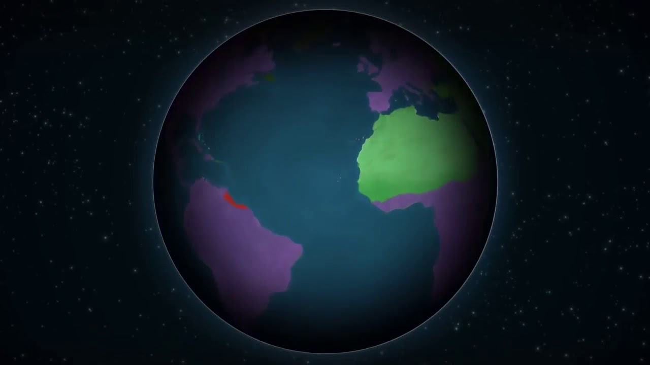 Verbreitung der Weltreligionen - Animation
