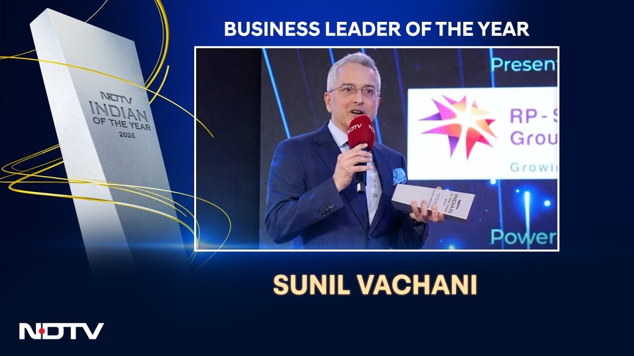 Sunil Vachani Wins Business Leader Of The Year At NDTV Indian Of The Year