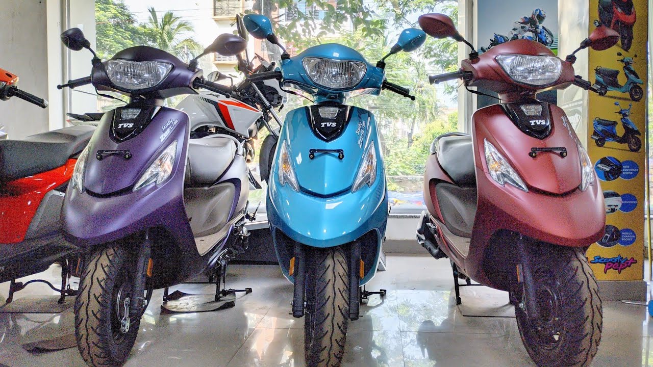 TVS Scooty Zest 110 BS6 - 3 Colours! Detailed Walkaround | VFM Indian Scooter??