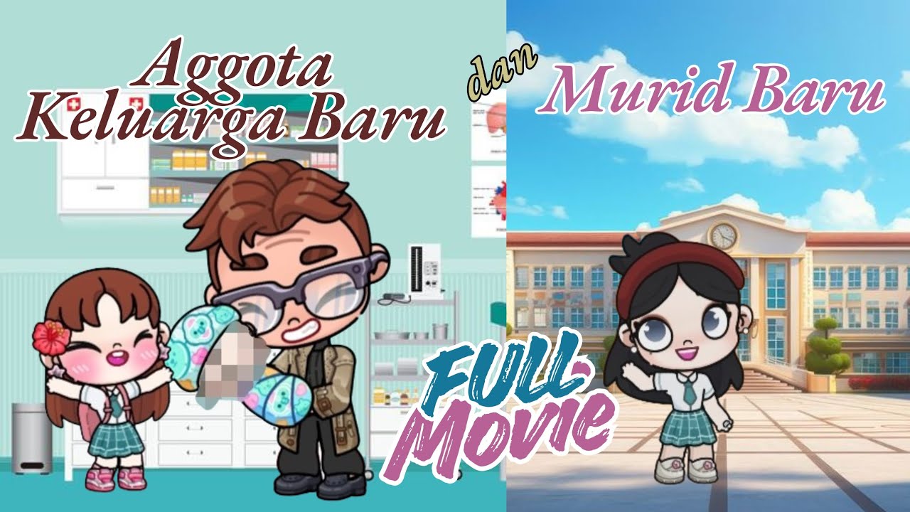 EPISODE 12 || MURID BARU & ANGGOTA KELUARGA BARU || FULL MOVIE #adikbayi #muridbaru 