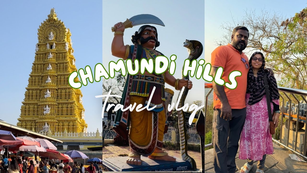 മൈസൂരു നഗരം മൊത്തം ഒറ്റഫ്രെയ്മിൽ കാണാം😱Chamundi Hills Mysuru Karnataka/Chamundeshwari Temple #travel
