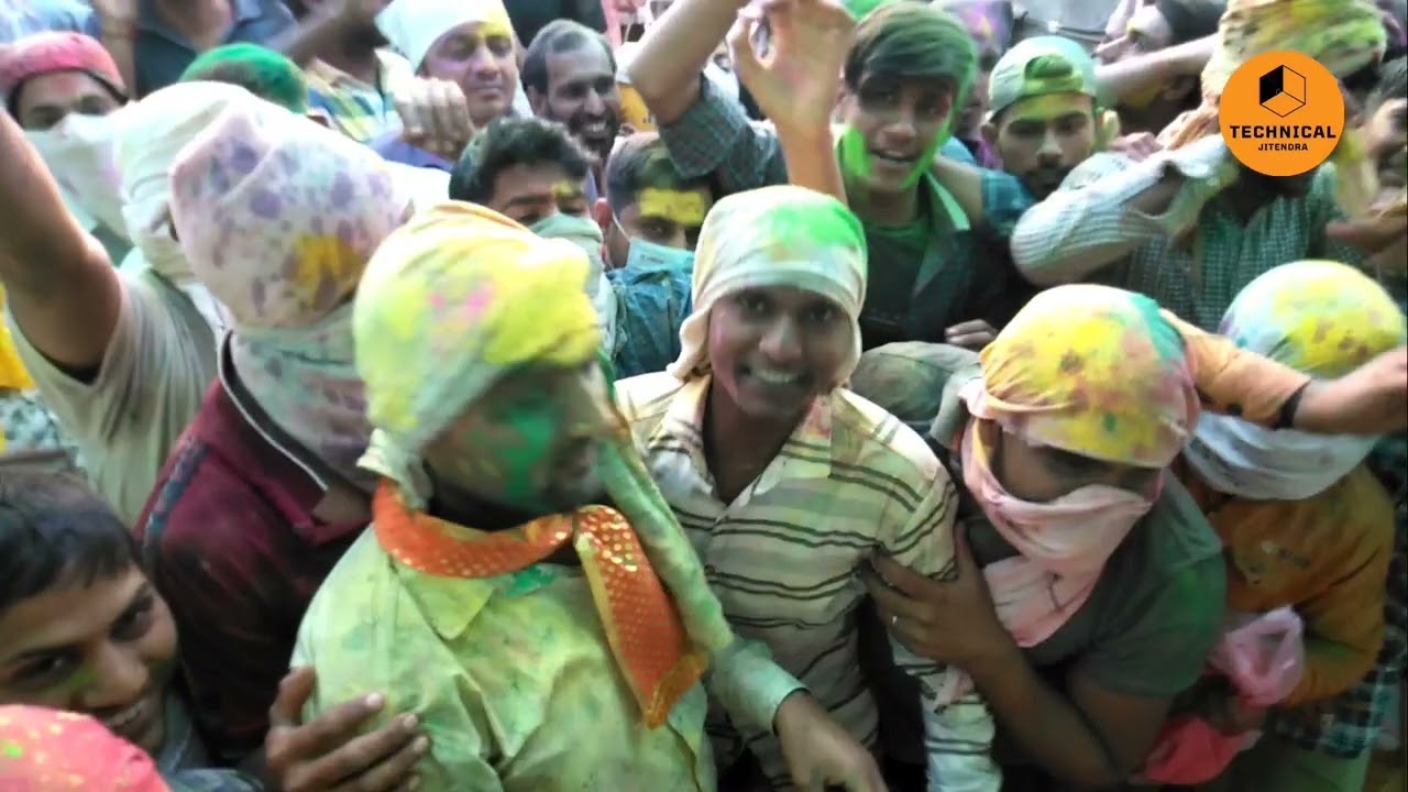 नंदगाँव गिड़ॊह हुरंगा || Nandgaon GIDOH huranga || holi 2022 ||बृज की होली|| By Technical Jitendra||