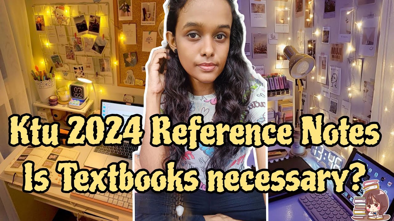 KTU 2024 Scheme Notes|Youtube channels and text books|Charlie Bob