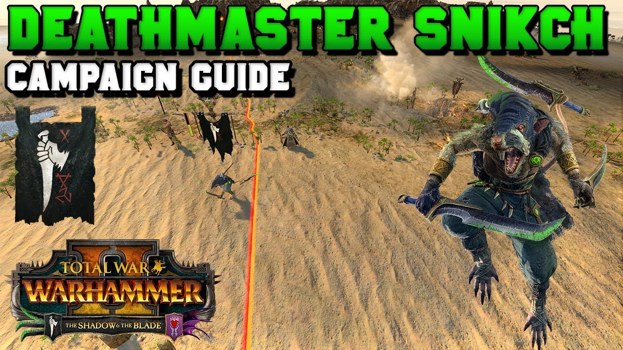 Deathmaster Snikch Beginner's Campaign Guide (First 20 Turns - Vortex) | the Shadow and the Blade