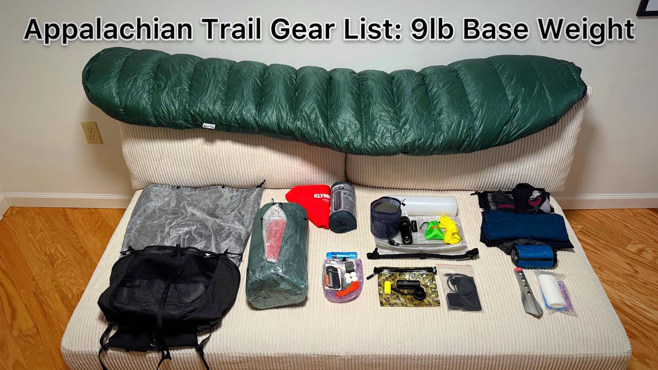 Appalachian Trail Gear List for 2026