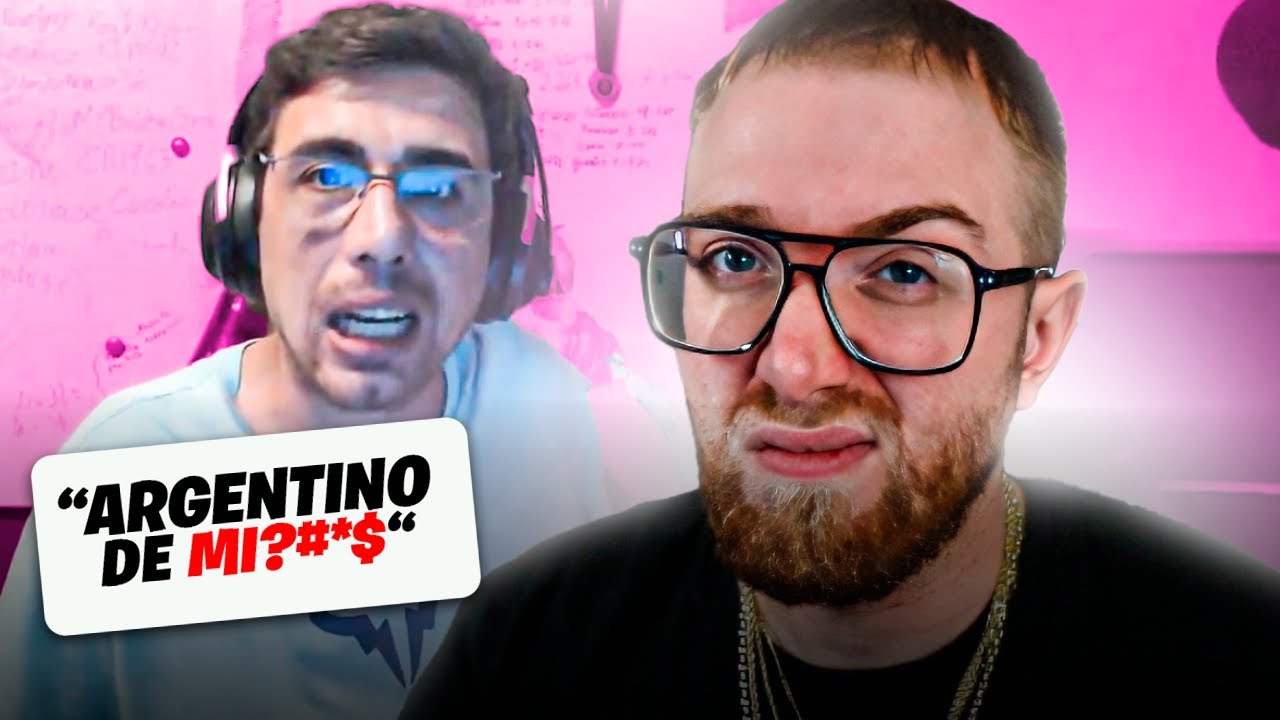 TIENEN QUE PERMABANEAR A ESTE STREAMER XÉNOFOBO POR SUS ATAQUES A ARGENTINA