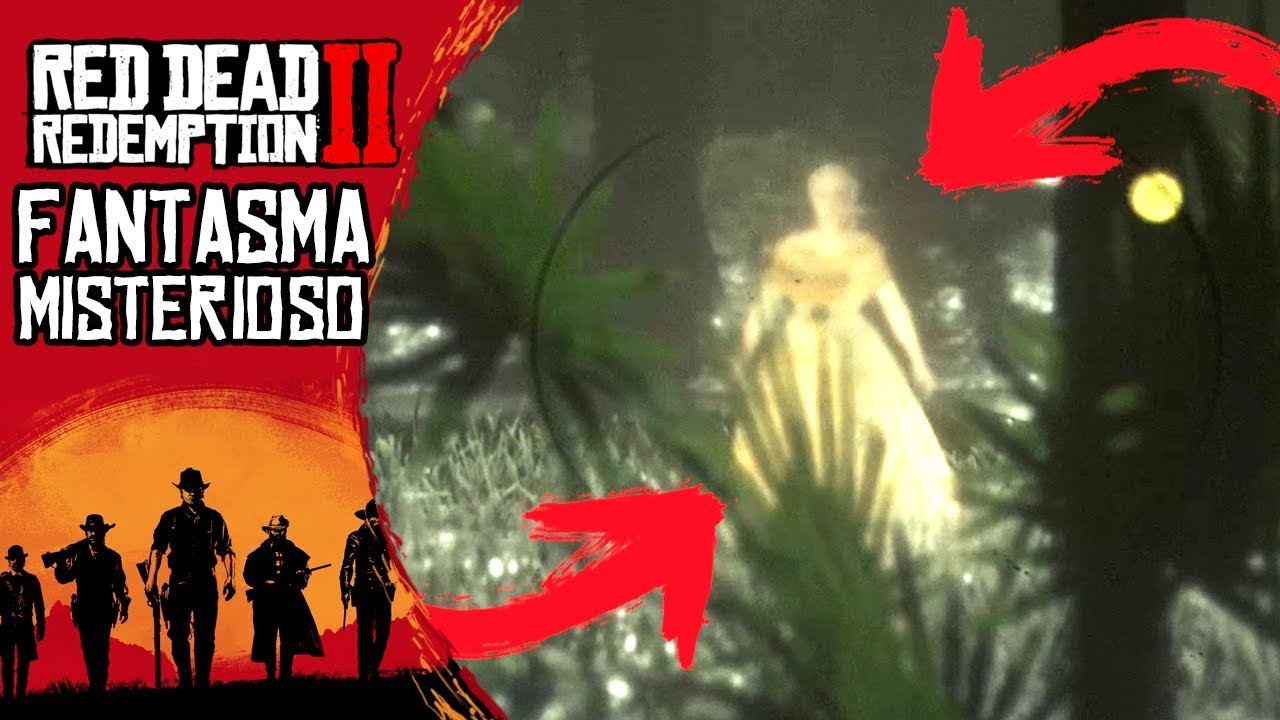 Red Dead Redemption 2 - FANTASMA da Mulher MISTERIOSA Easter Egg APAVORANTE