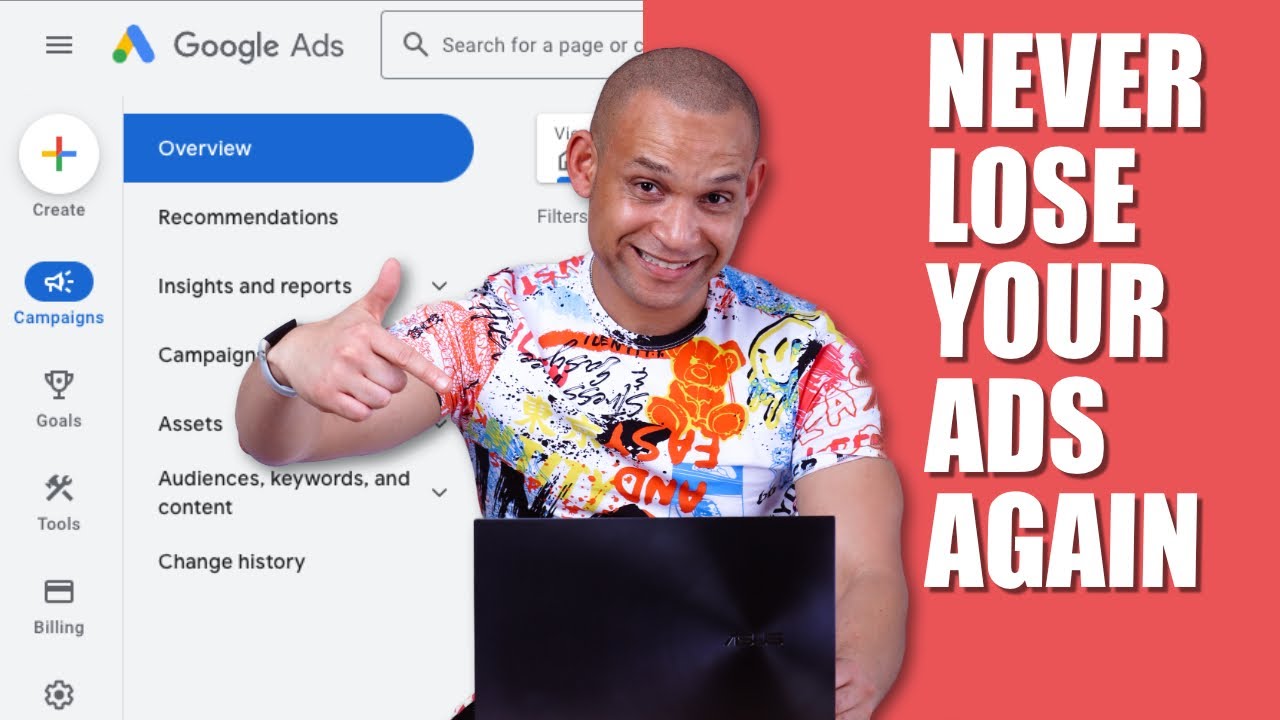 NEW GOOGLE ADS DASHBOARD TUTORIAL FOR NEWBIES