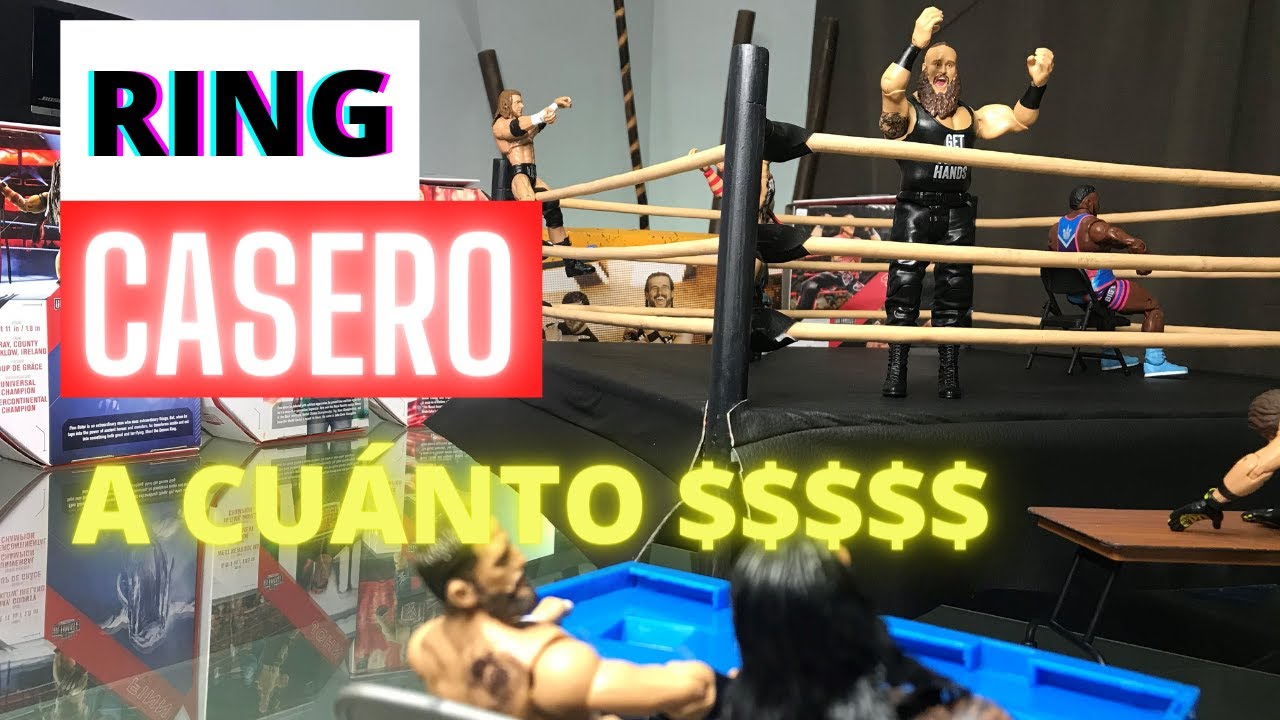 Ring WWE Casero BARATO 🛠️💥 | Guía Fácil + Resultado Final 🎬