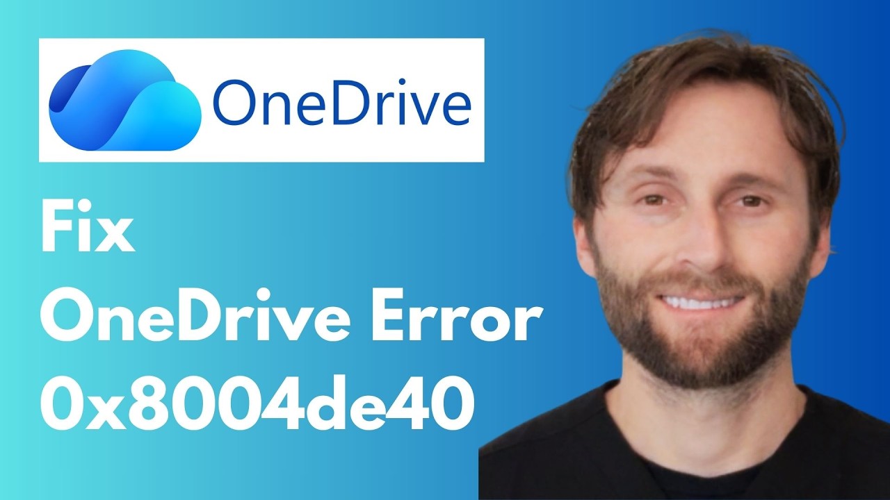 How to Fix a OneDrive Error 0x8004de40 [Full Guide 2026]