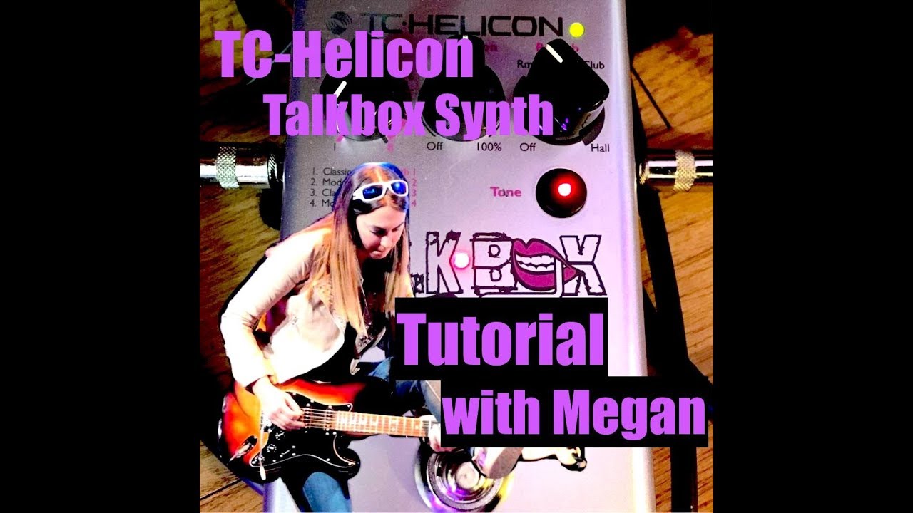 Amelia Airharts - Talkbox Tuesday - TC-Helicon Talkbox Synth Tutorial With Megan