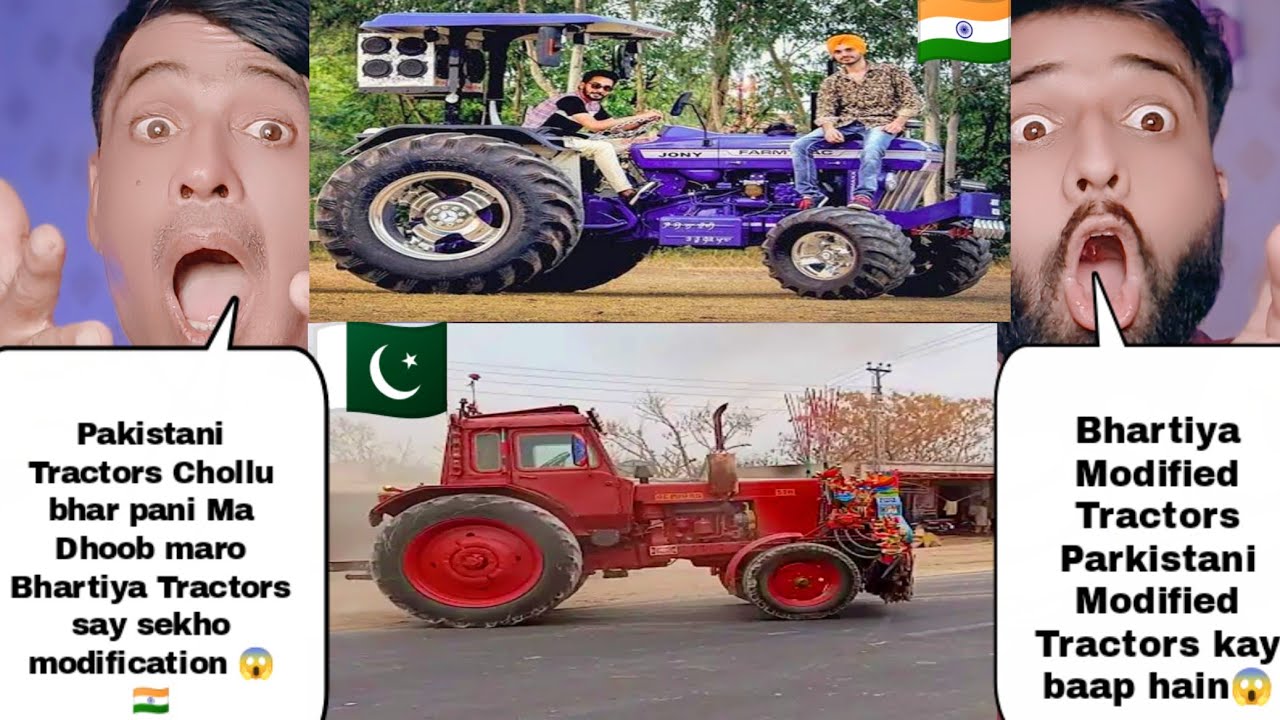 Pakistani Modified Tractors Vs Indian Modified Tractors भारतीय ट्रैक्टर्स निकले पाकिस्तानी के बाप