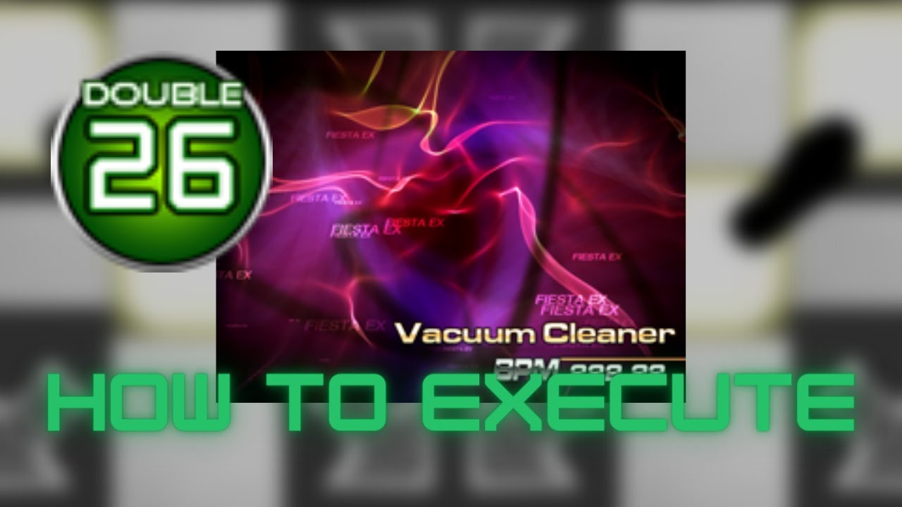 【PIU FIESTA EX】Vacuum Cleaner D26 - How to execute