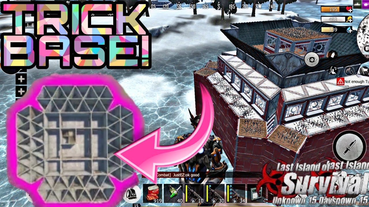 Unbelievable TRICK BASE • last day rules survival gameplay • last day rules survival base design