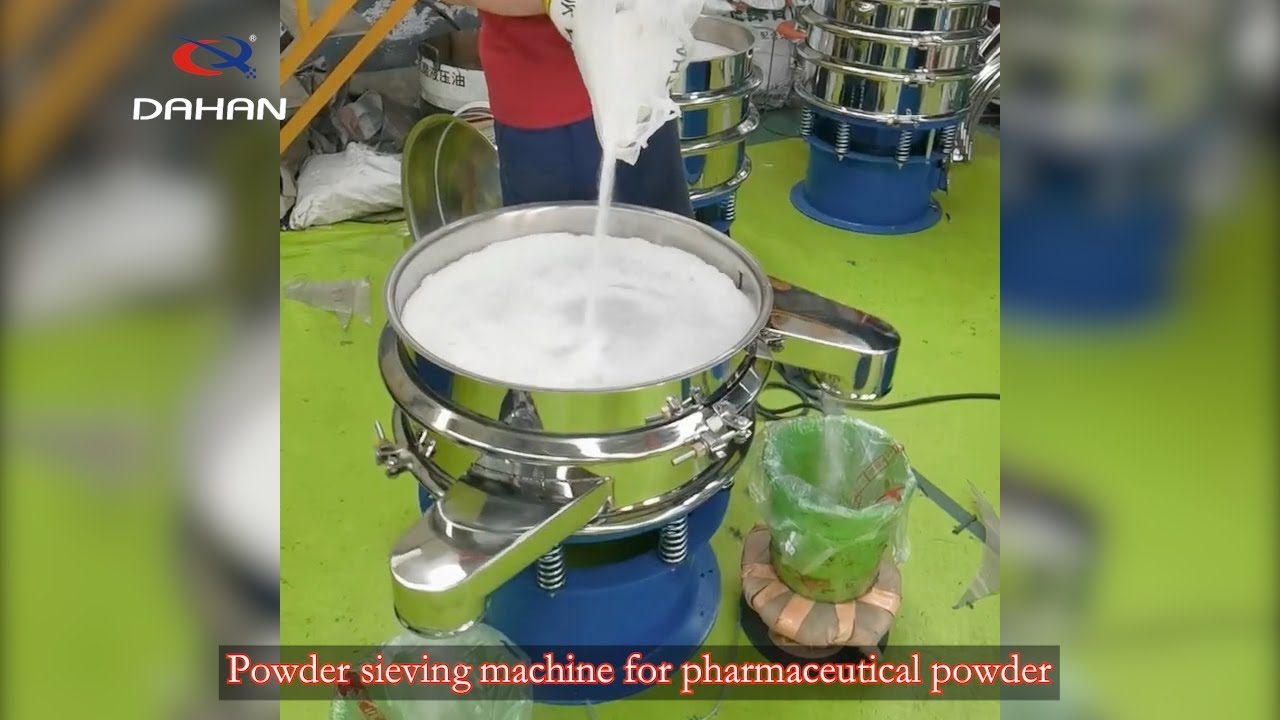 powder sieving machine for pharmaceutical powder