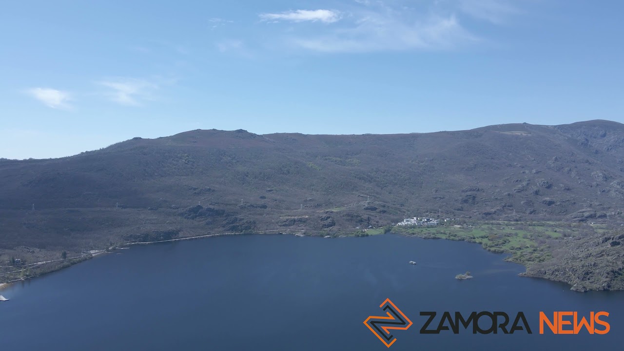 El Lago de Sanabria a vista de drone