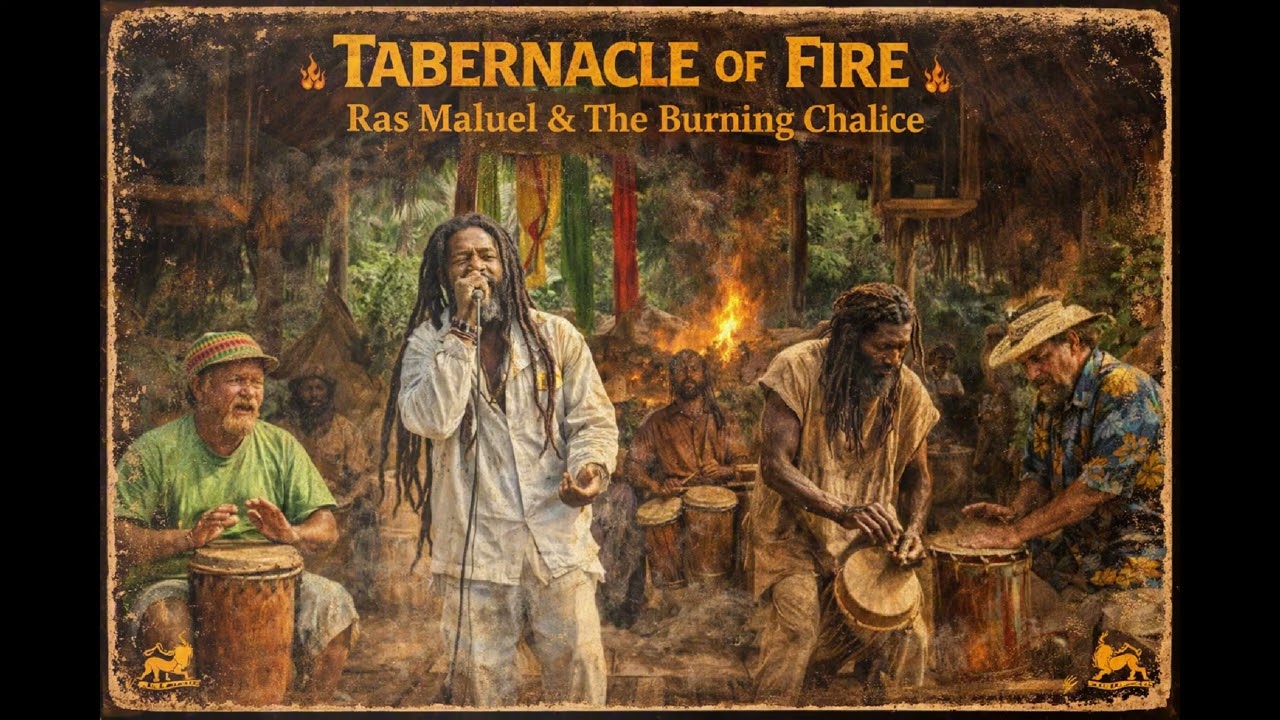 Roots Reggae (1977) [Unreleased Album] RAS MALUEL & THE BURNING CHALICE – Tabernacle of Fire