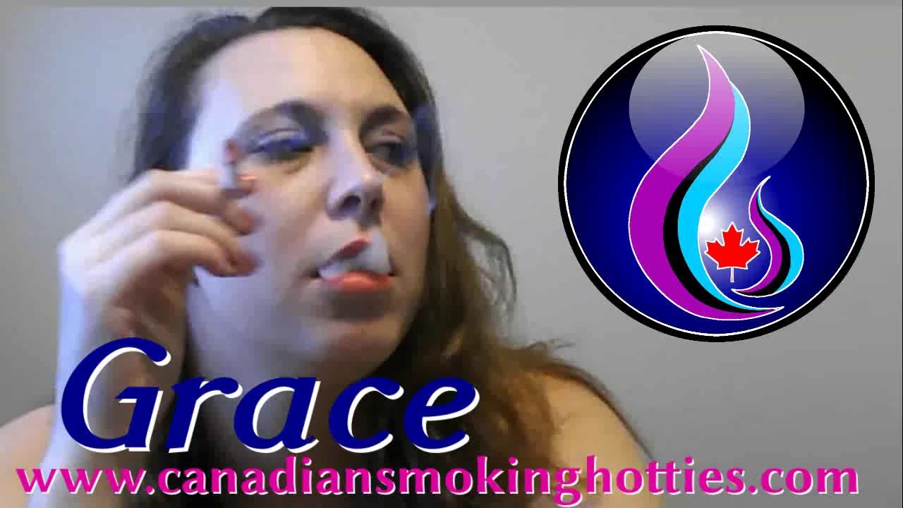 Grace from Canadian Smoking Hotties newest video #1