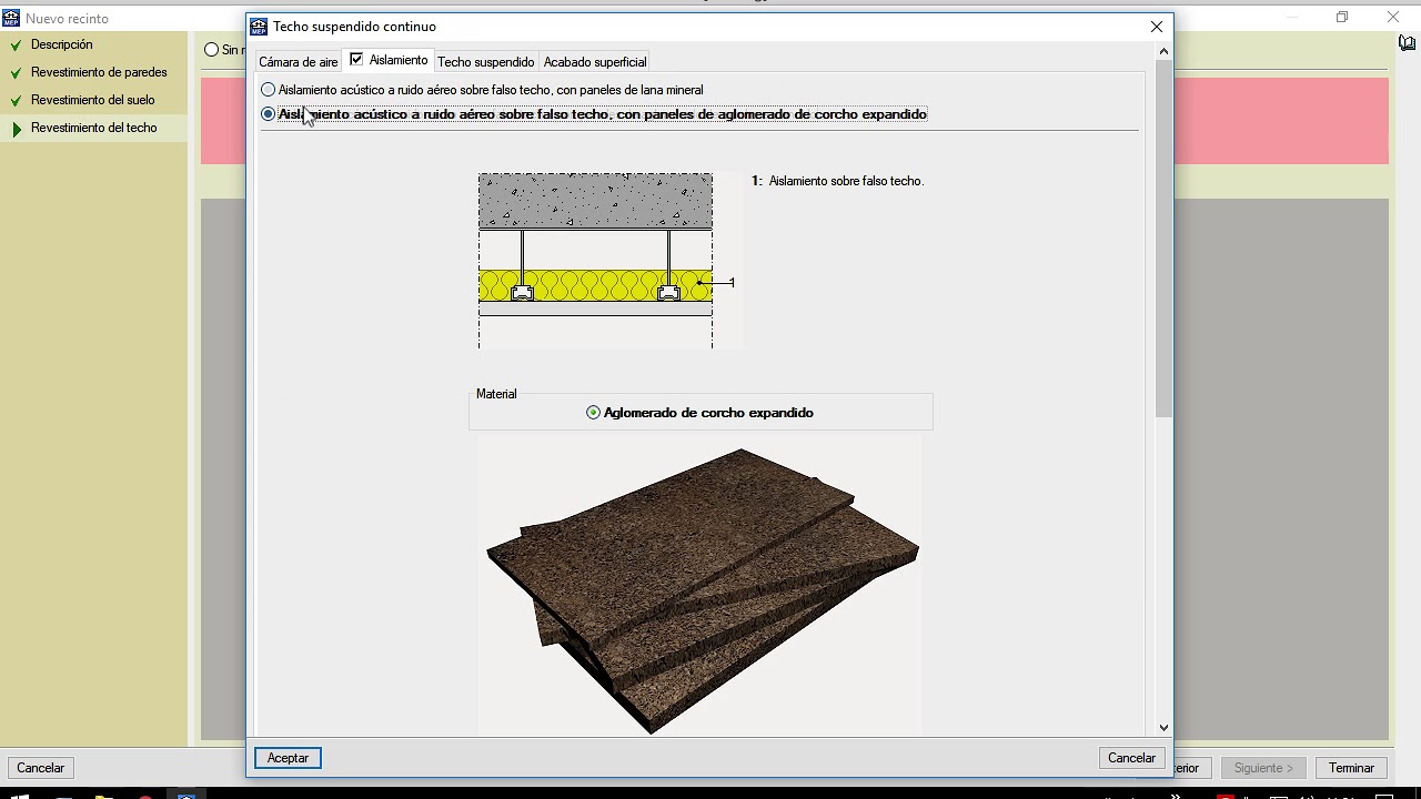 cypecad mep ii.5, estudio térmico, recintos