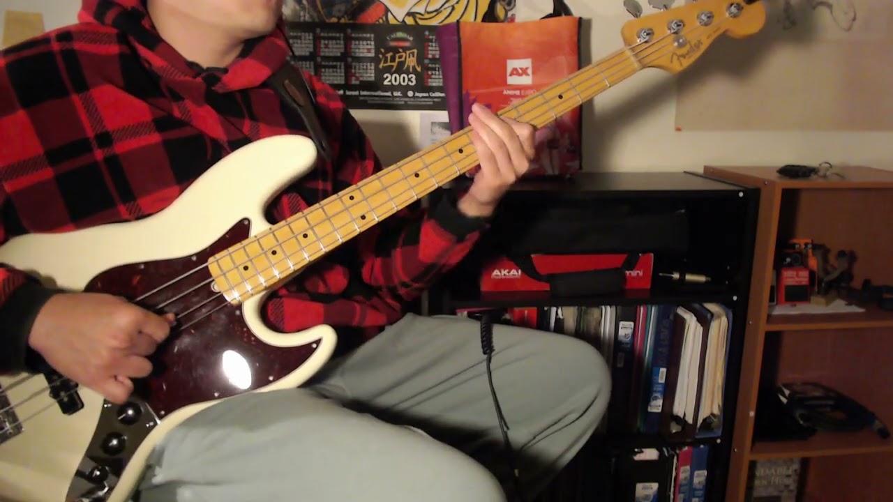 Cafuné - Tek It (I Watch The Moon) Bass Cover