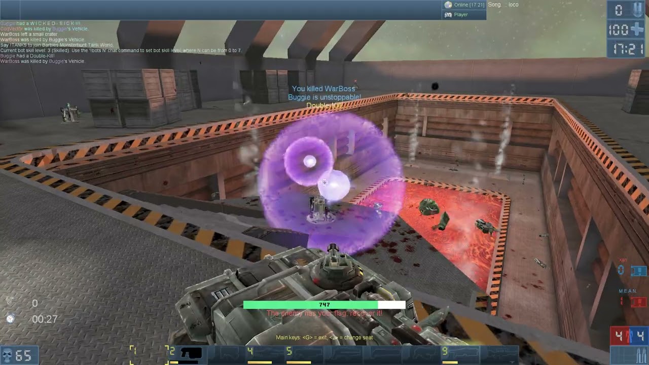 What a spawnkill lamer! - VCTF - UT99 - Online gameplay
