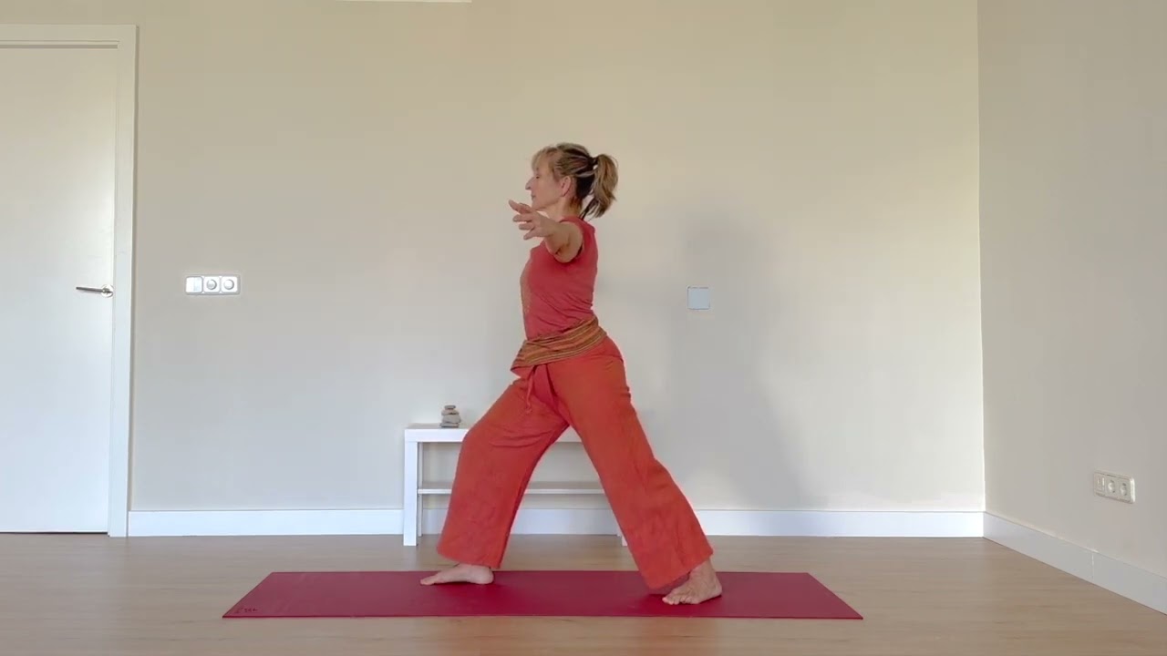 Práctica de yoga: conexión con el elemento fuego.
