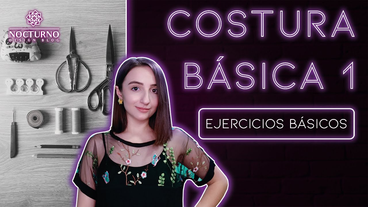 5 ejercicios básicos para aprender a coser a máquina | Curso gratis de costura 1