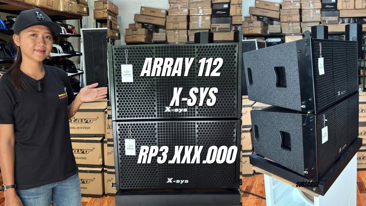 Array x-sys 12”+twiter murah clarity