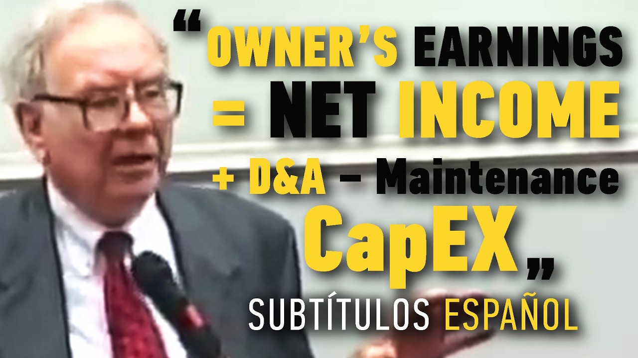 Warren Buffett Defines the Owner's Earnings Concept | 1997 Berkshire Shareholders Meeting