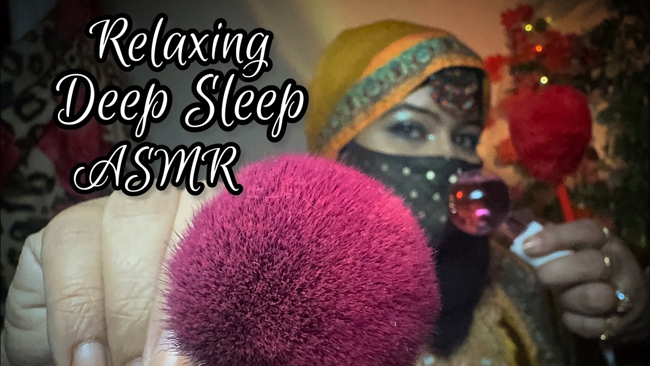 Layered face sounds for deep sleep ASMR 