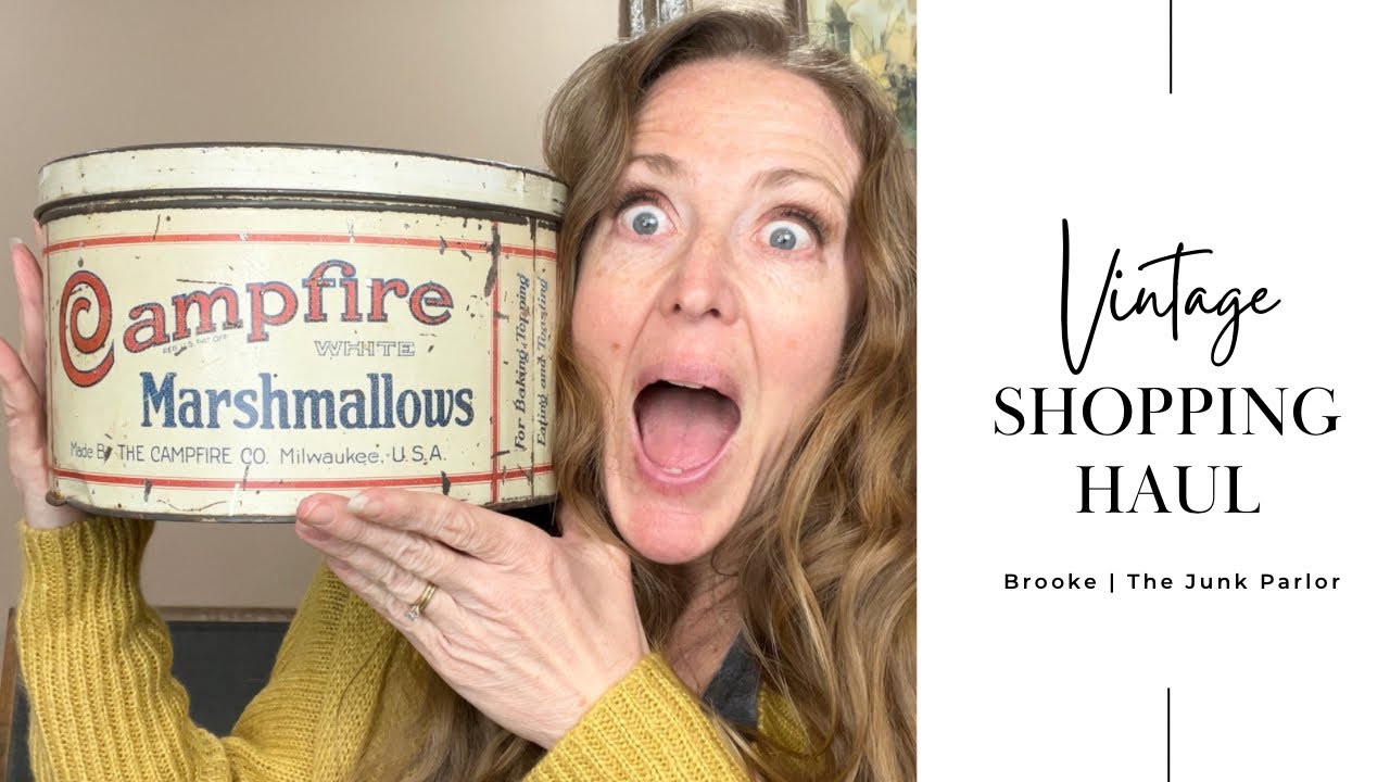 Vintage Haul | Campfire Marshmallow Tin