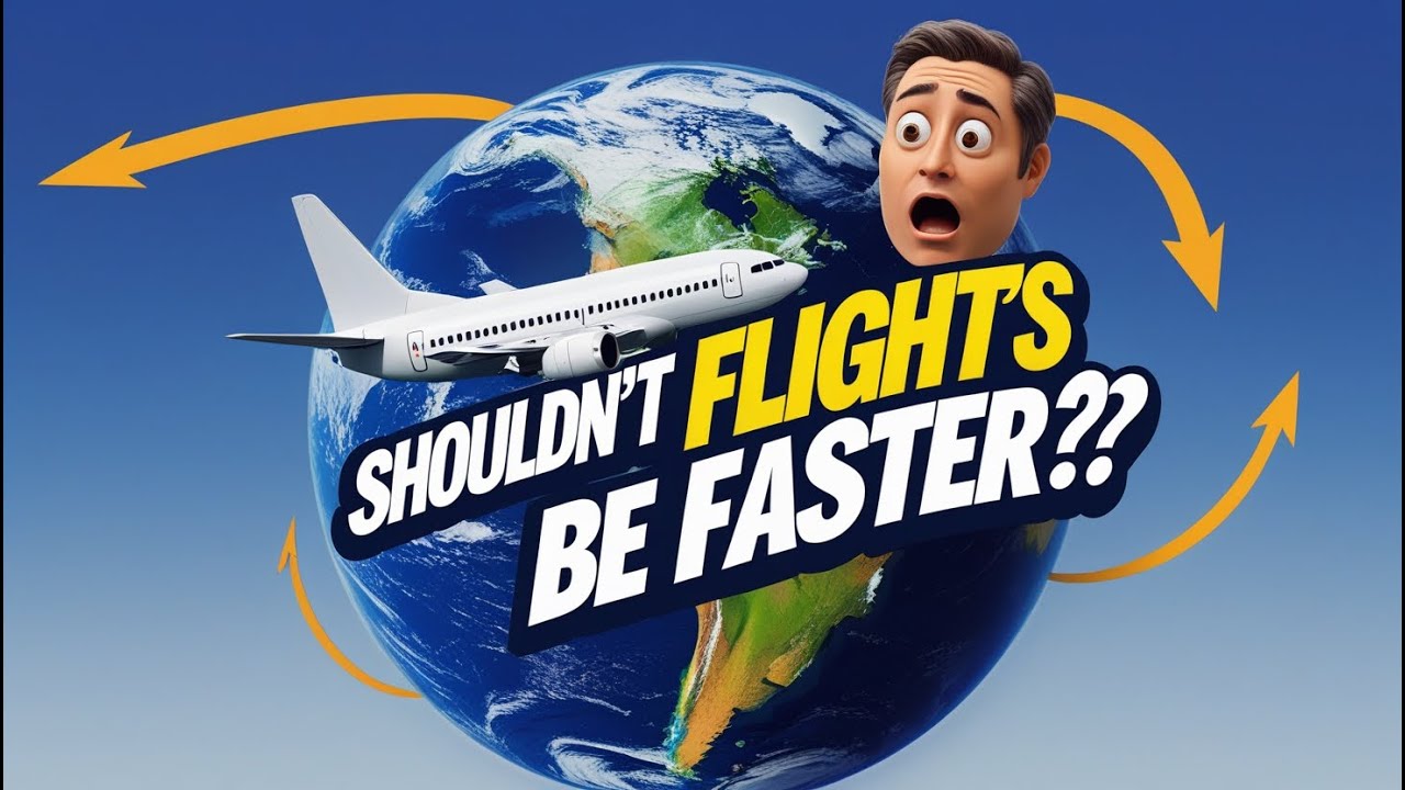 If the Earth Spins, Why Don&rsquo;t Planes Just Fly Faster?