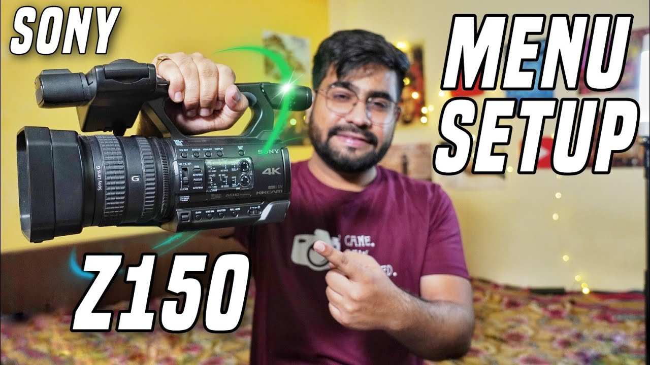 Настройки камеры Sony PXW Z150 | Полное меню настроек