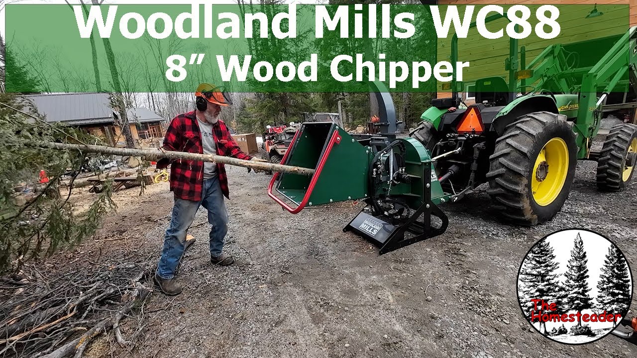 New Machine for the Homestead | WC88 Wood Chipper