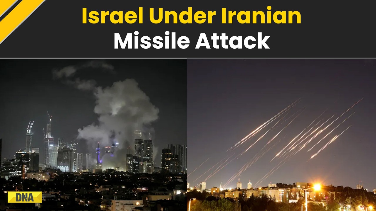 Israel Iran War: Fire And Destruction Across Tel Aviv As Iranian Missiles Wreak Havoc In Retaliation