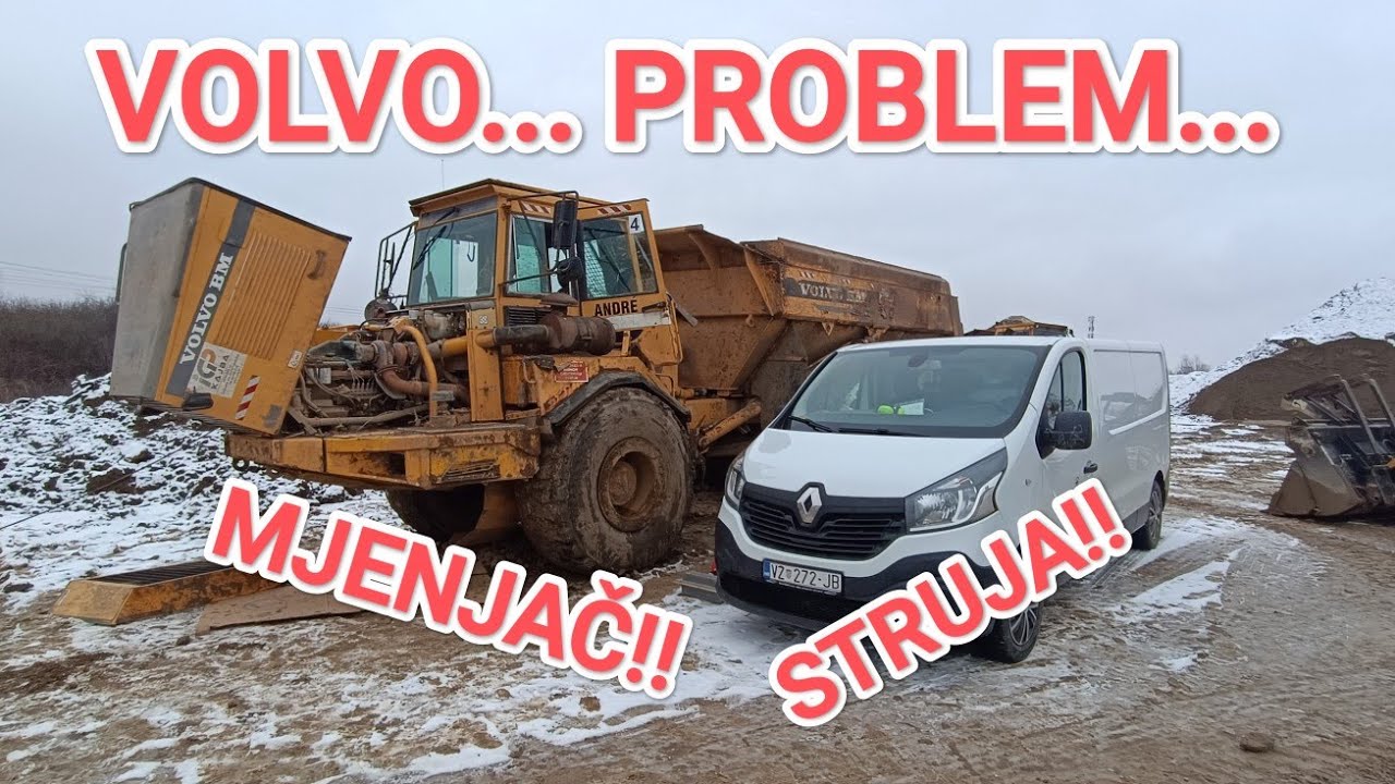 VOLVO A25C problem sa mjenjačem