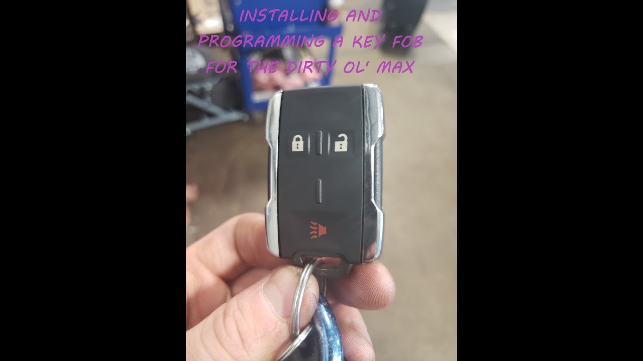 Programming my Boost Auto Parts Keyfob on the Dirty Ol' Max!