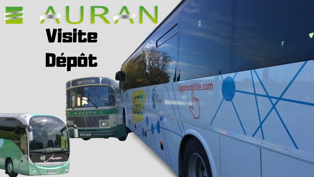 Visite d'un dépot de bus / cars (Cars AURAN)