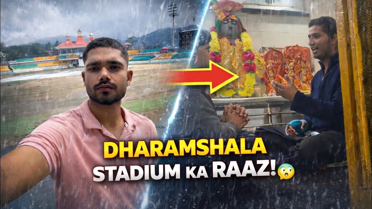 Dharamshala Stadium Ka Raaz 🤯 | Barish, Mandir Aur Cricket Ka Connection!