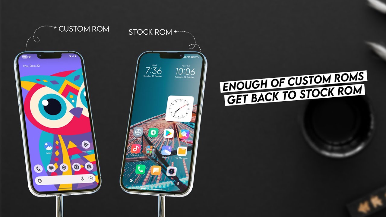 ENOUGH OF CUSTOM ROM'S - How To Get Back Custom Rom To Stock Rom