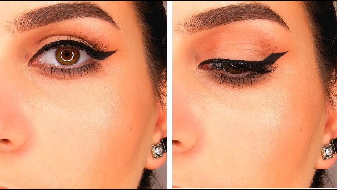 Eyeliner for hooded eyes - ايلاينر للعيون المبطنة
