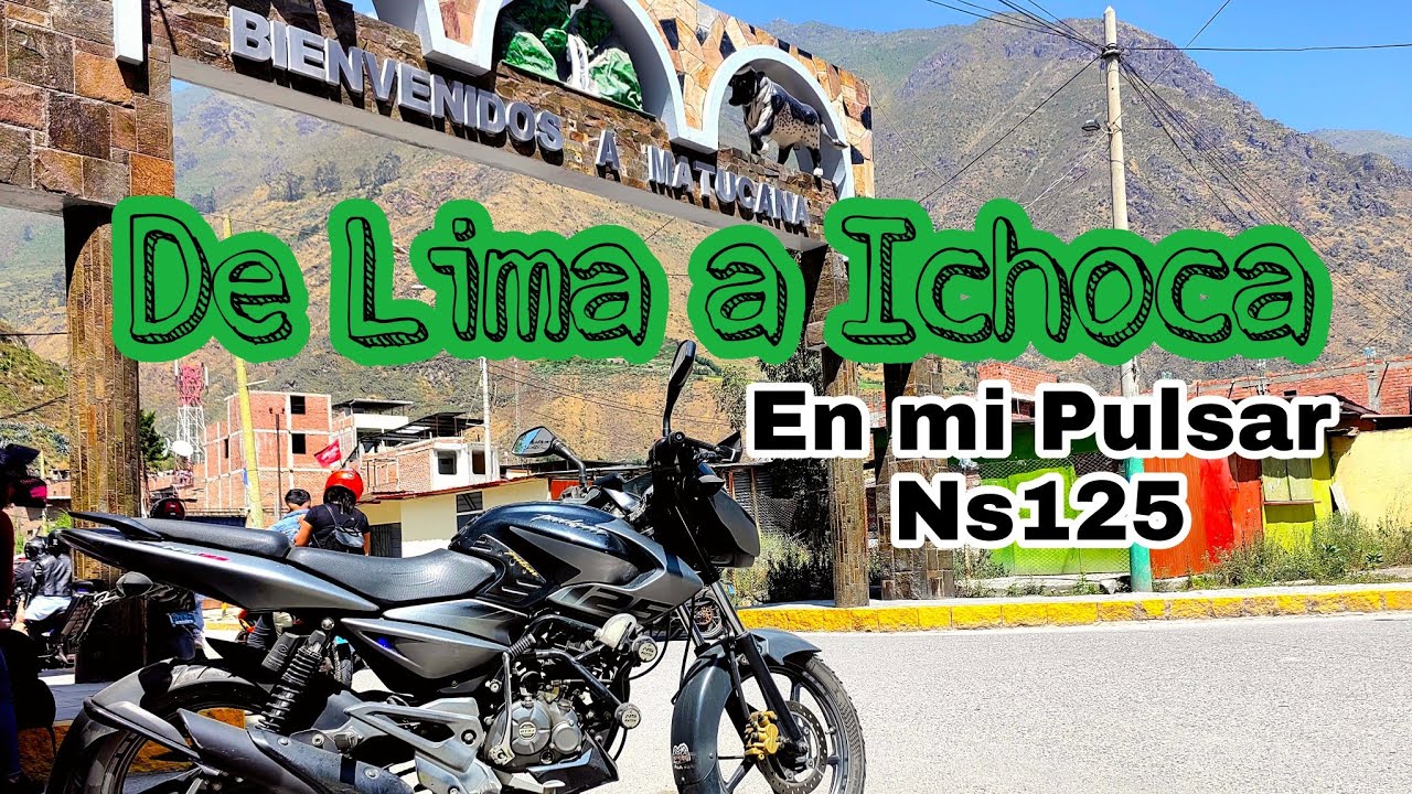RUTA EN MOTO DE LIMA A ICHOCA