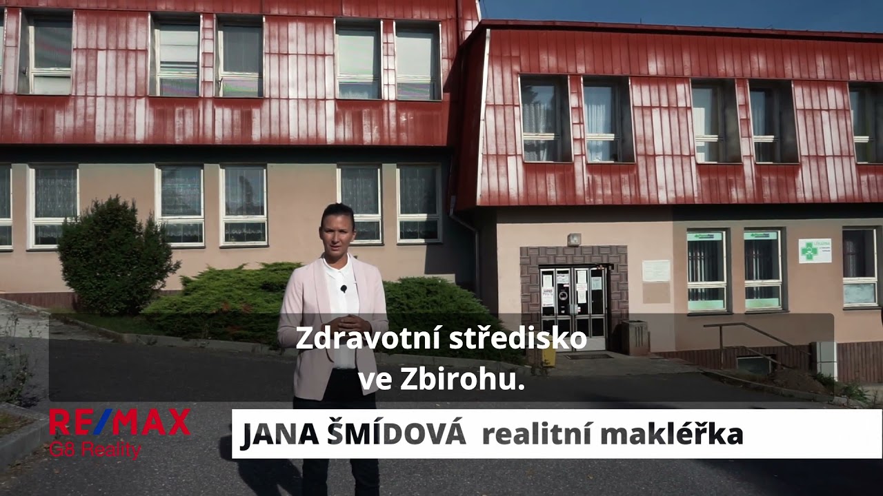 Prodej zdravotního střediska, užitná plocha 828 m2, parcela 1 929 m2, město Zbiroh