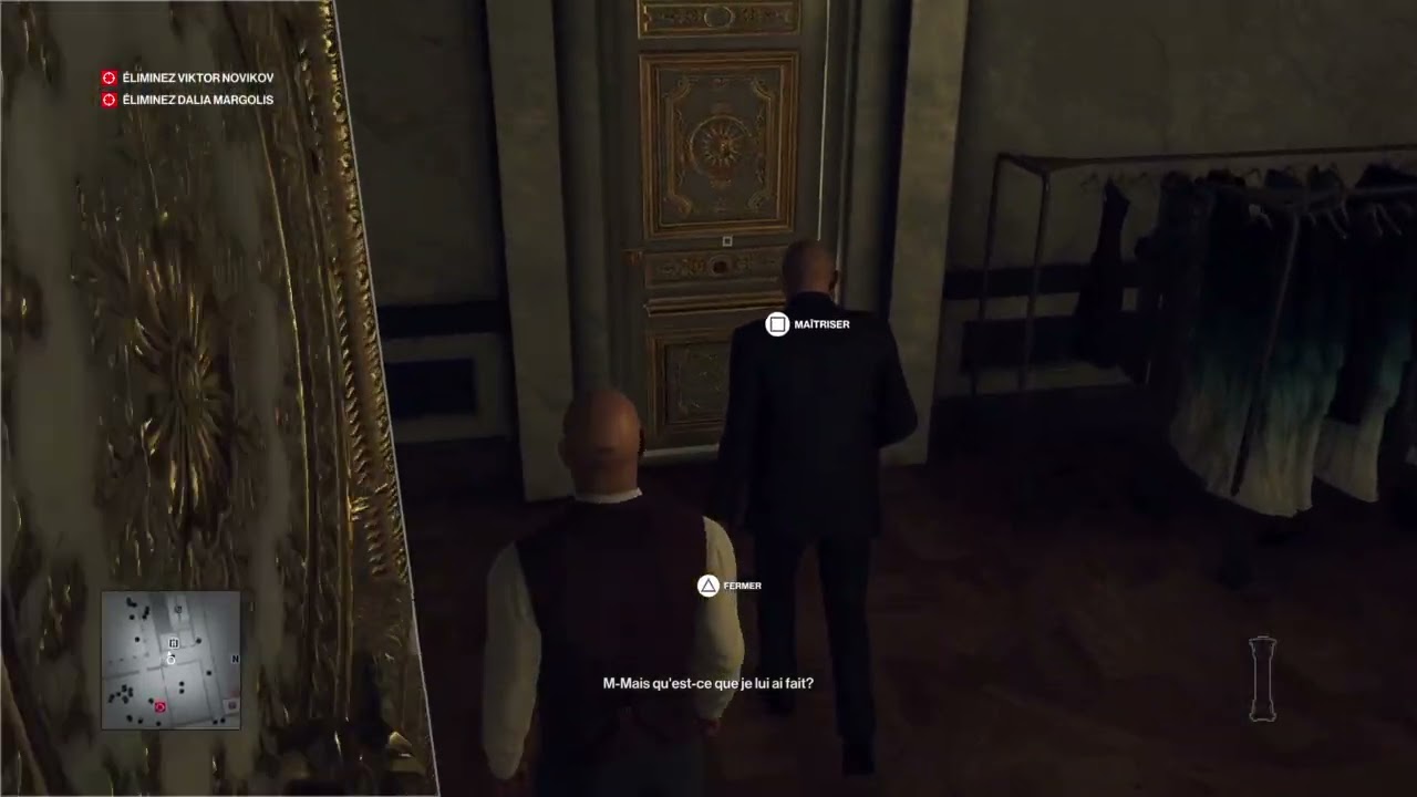 Hitman 3 - Showstopper - France - Paris - assassinat - Salle sans sécurité