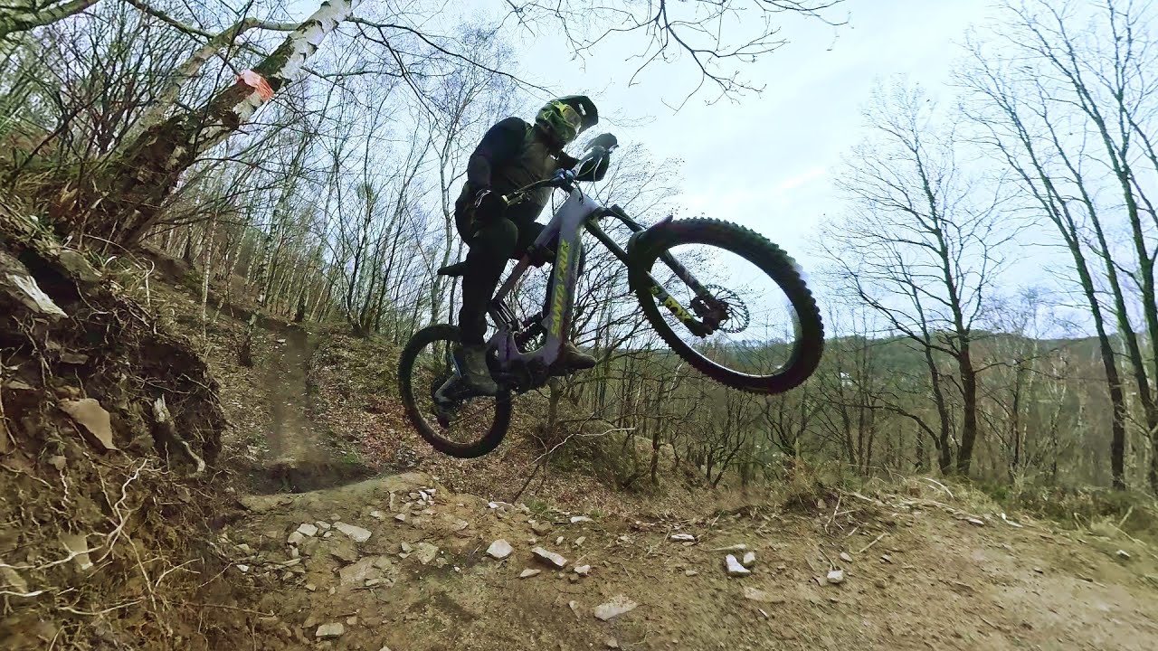 Downhill Enduro trails @ Chaudfontaine on my Santa Cruz Bullit